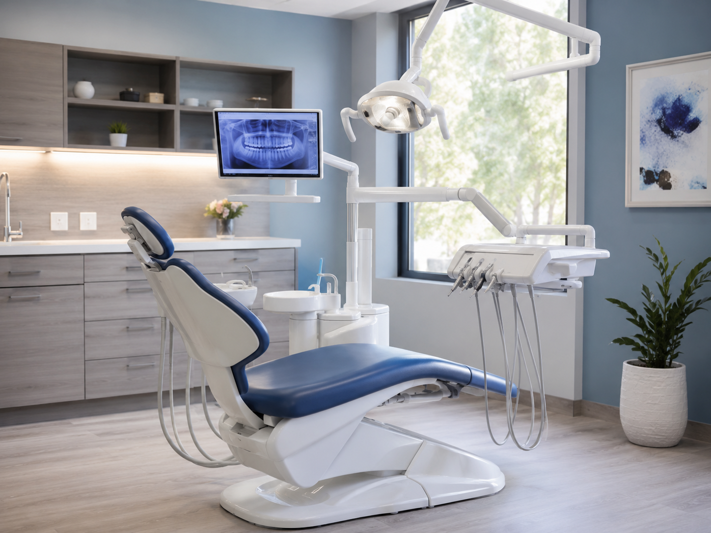 Modern dental treatment room